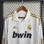 Camisa Real Madrid Home 2011-2012 Manga Longa - Imagem 2